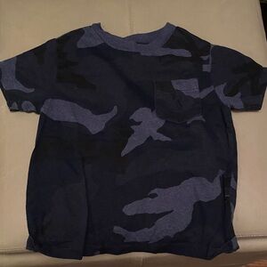 Polo Ralph Lauren Kids Tee - Blue and Black Camouflage